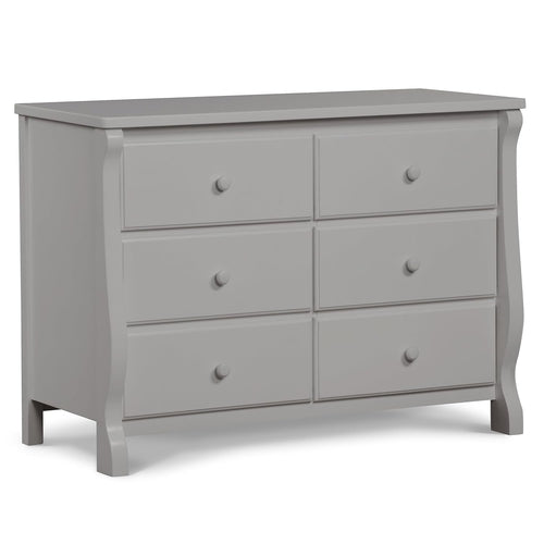 Universal 6 Drawer Dresser with Interlocking Drawers - Greenguard Gold
