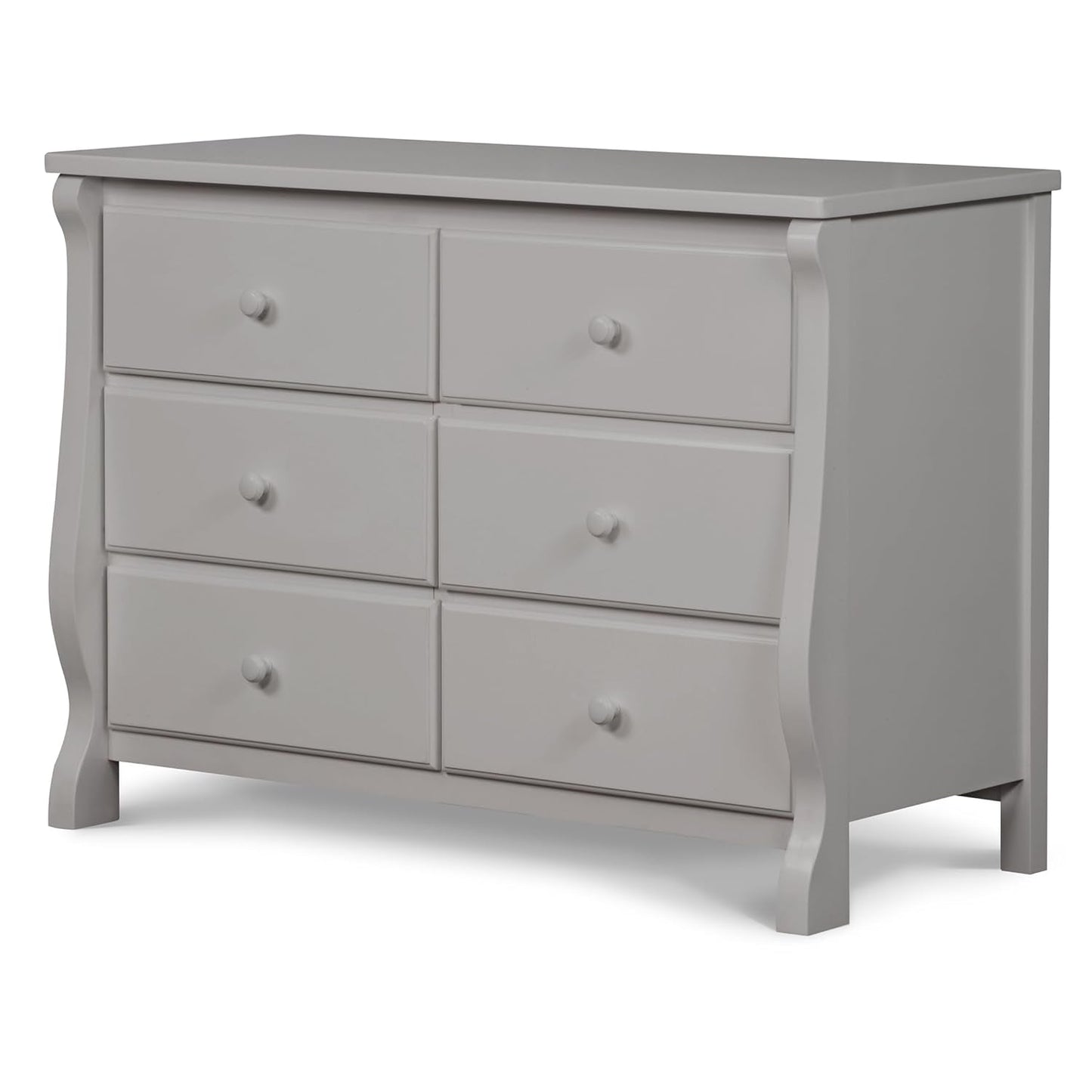 Universal 6 Drawer Dresser with Interlocking Drawers - Greenguard Gold