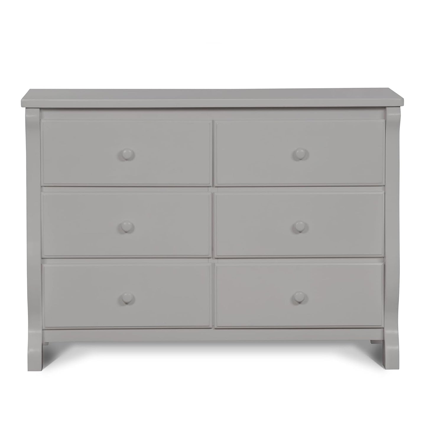 Universal 6 Drawer Dresser with Interlocking Drawers - Greenguard Gold