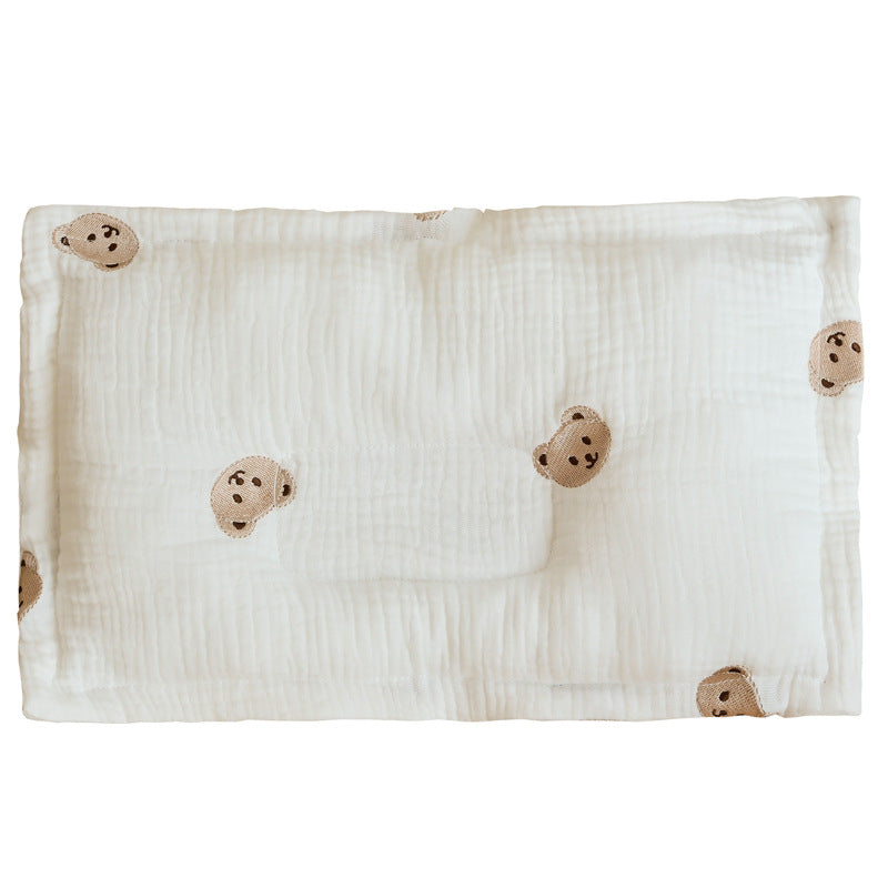 Children Molded Pillow, Breathable And Soft Gauze Cotton With
