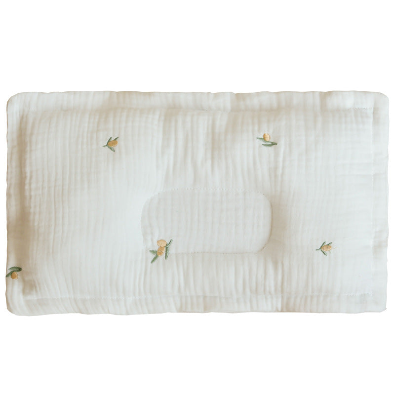 Children Molded Pillow, Breathable And Soft Gauze Cotton With