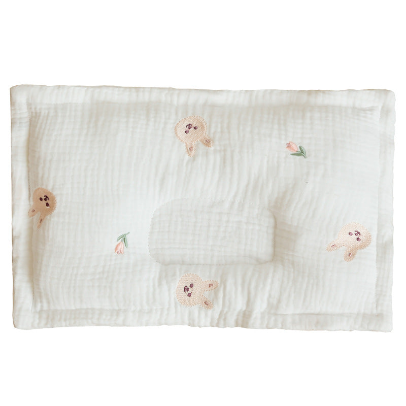 Children Molded Pillow, Breathable And Soft Gauze Cotton With