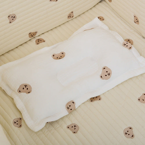 Children Molded Pillow, Breathable And Soft Gauze Cotton With